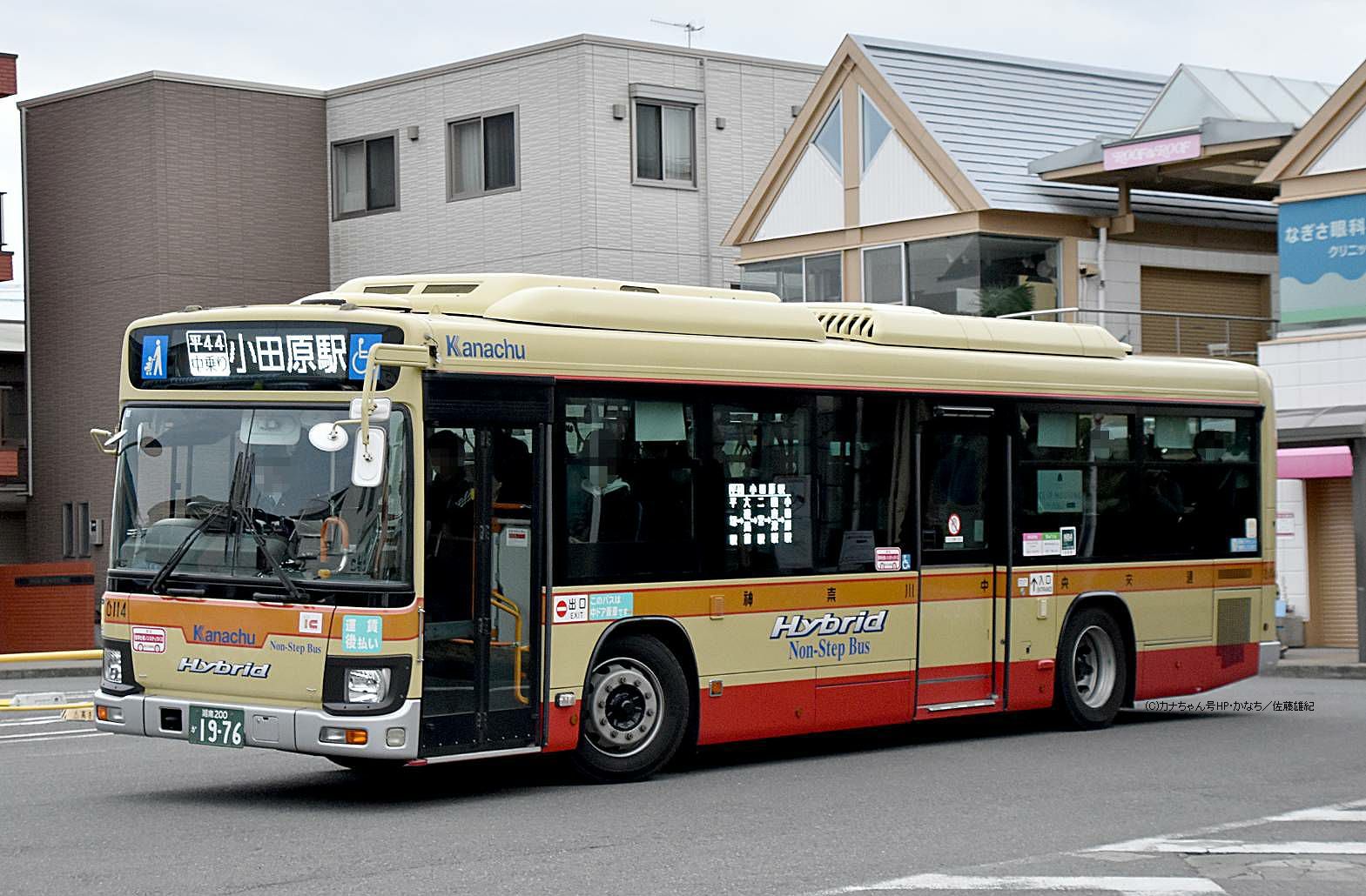 日野大型車-神奈中バス(カナちゃん号HP)